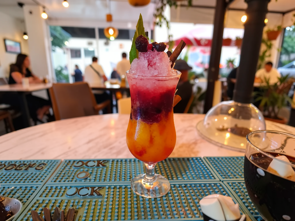 Cocktail de frutos vermelhos